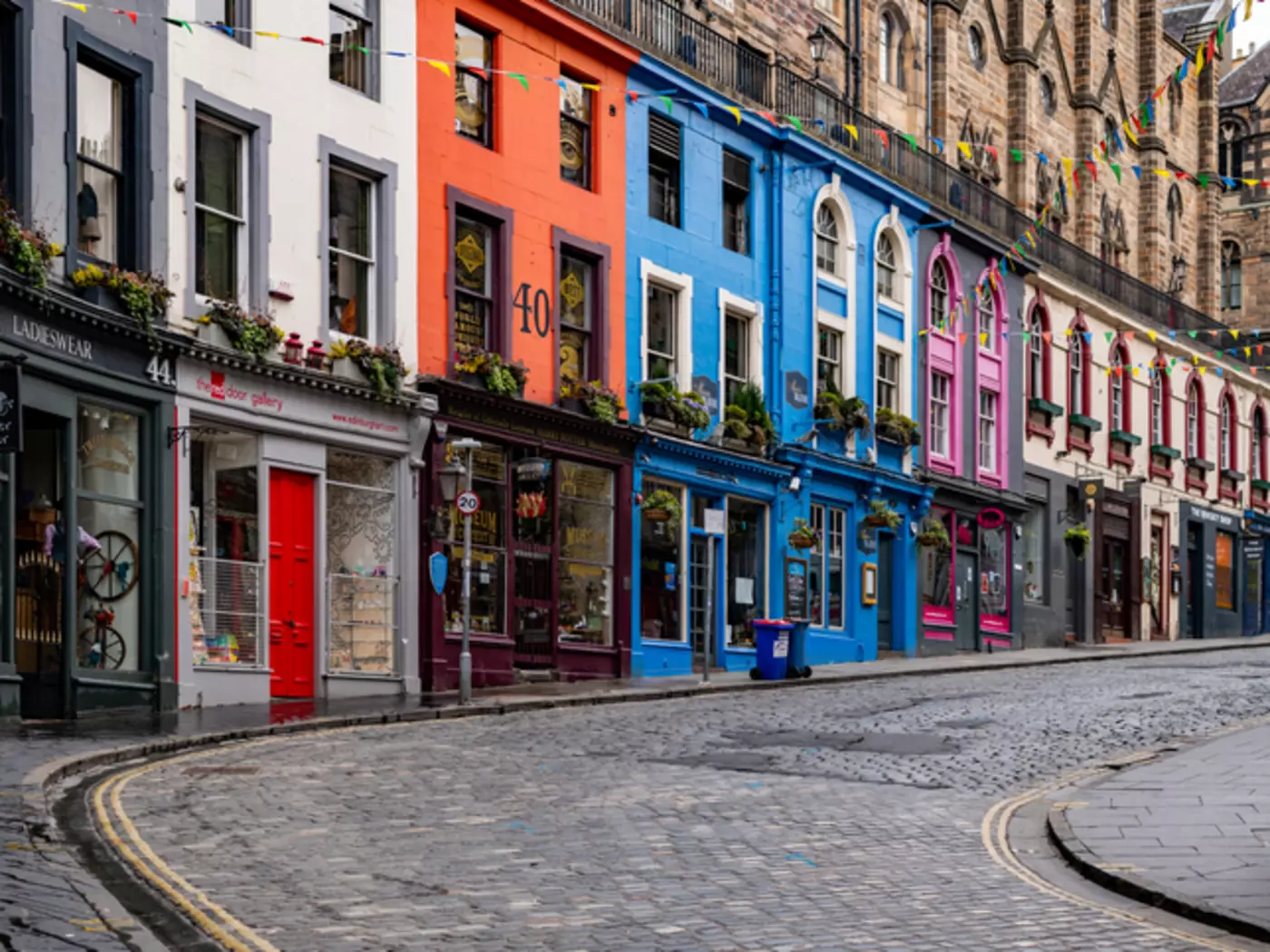 Victoria Street in Edinburgh