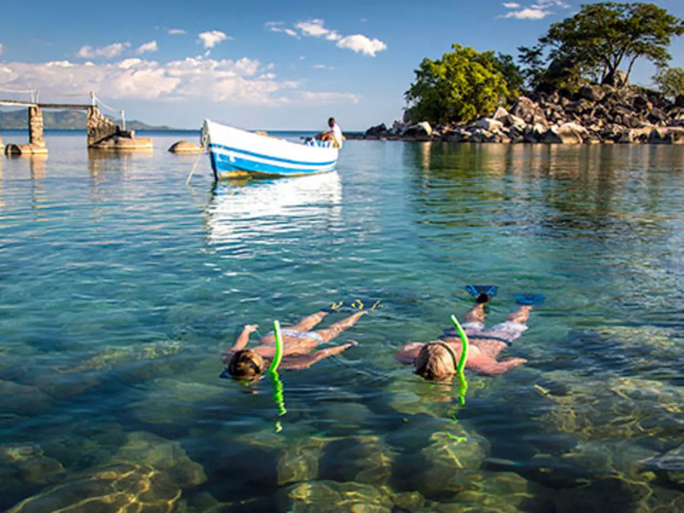 Snorkeling at Kaya Mawa