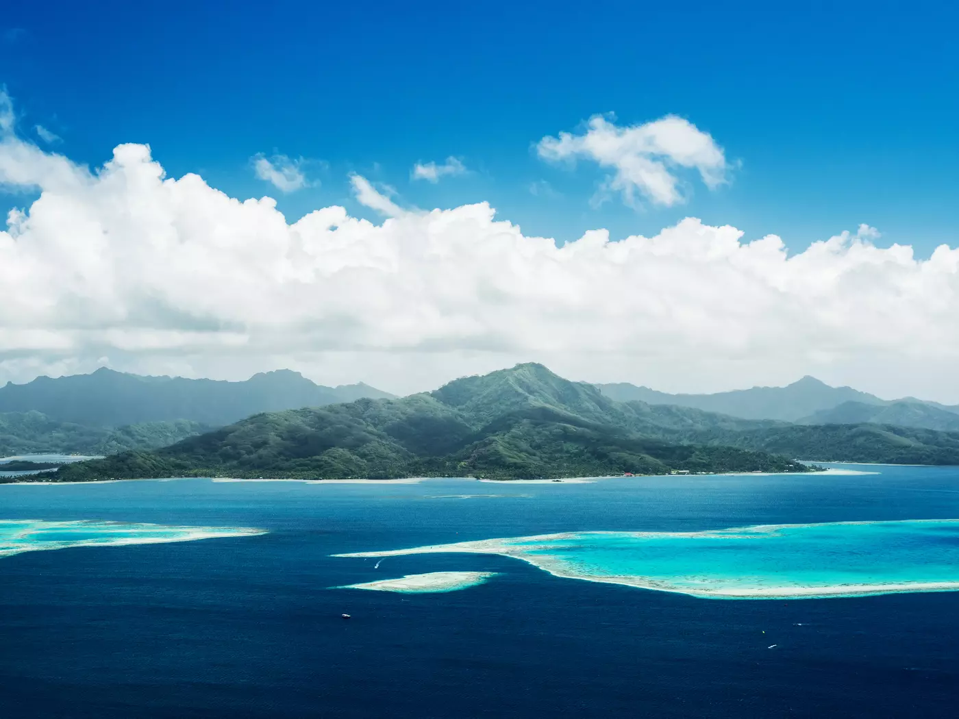 Raitatea Island and Barrier Reef, French Polynesia