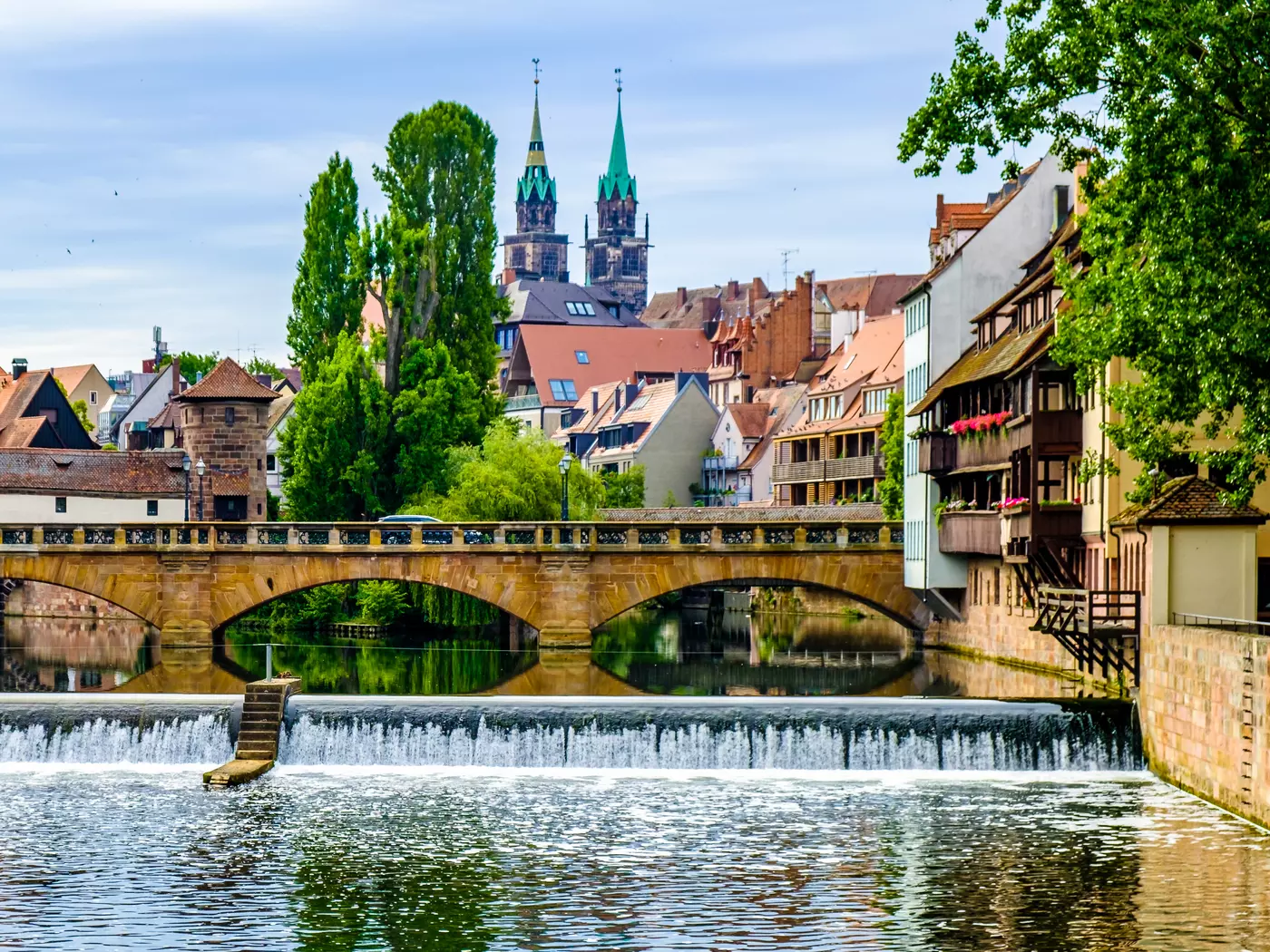 Famous Old Town Nuremberg