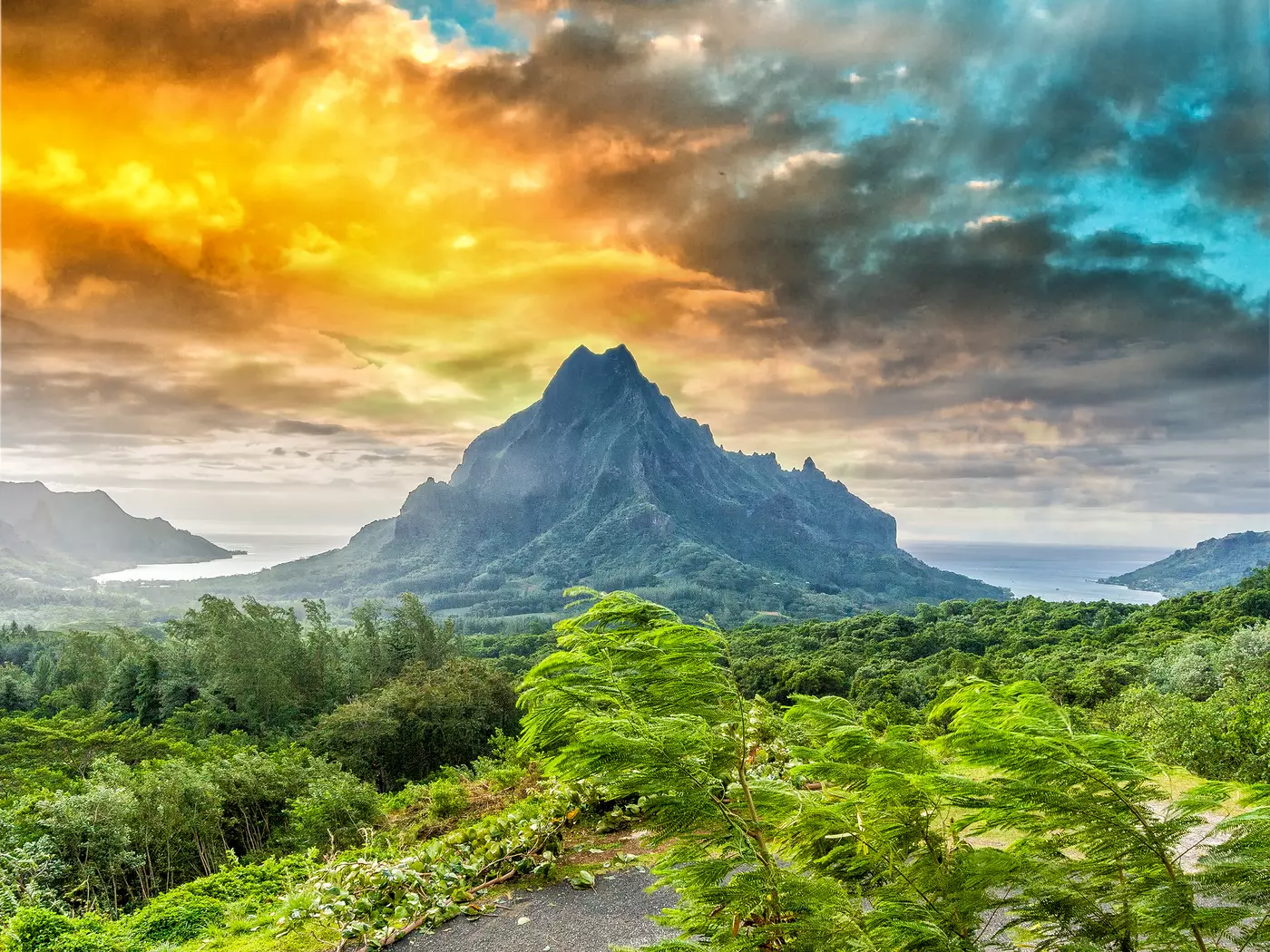 Moorea the "Magical Island" Moorea is known as Tahiti's "Magical Island"