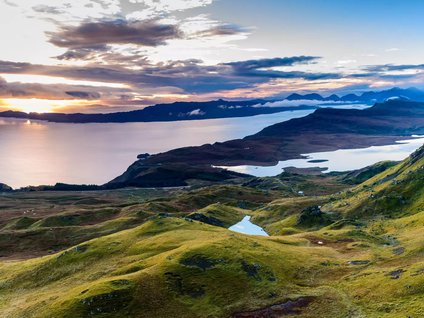 The Isle of Skye, known for its rugged landscape