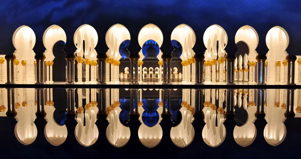 The stunning architecture of Shaikh Sayed mosque The stunning architecture of Shaikh Sayed mosque