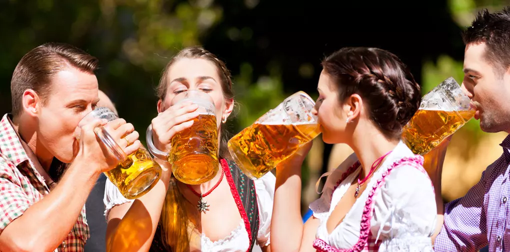 Bavarian Beer Garden - always a popular spot to hang out on Germany vacations. Bavarian Beer Garden - always a popular spot to hang out on Germany vacations.