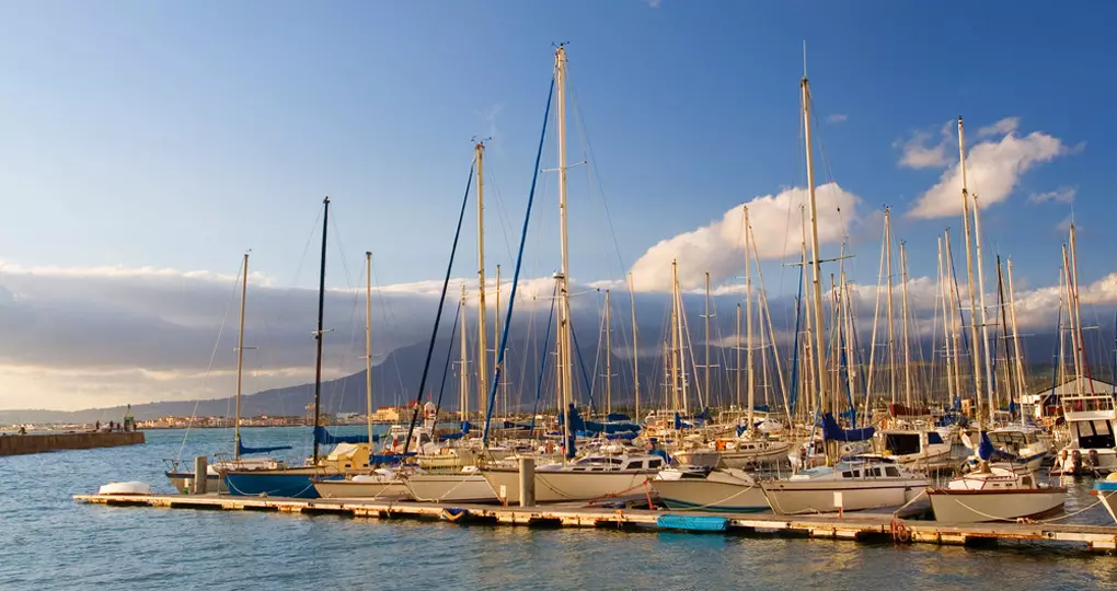 Boats at Knysna harbour