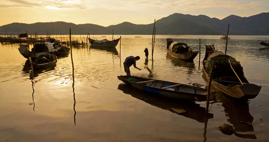Cau Hai lagoon