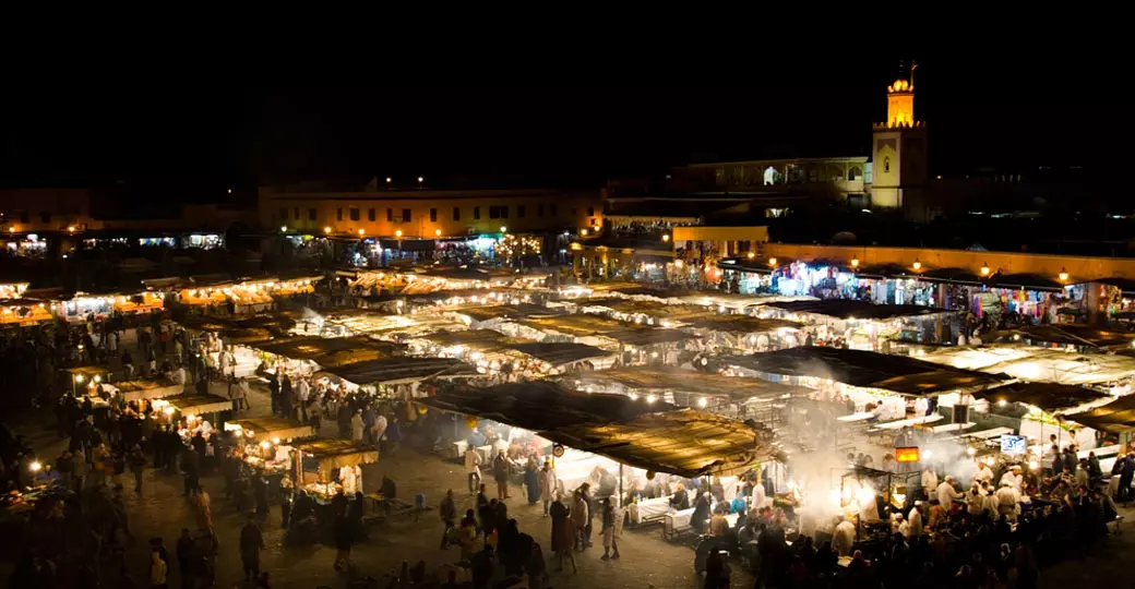 The famous El Jemaa el Fna Square is perhaps the most visited place on all Marrakech tours.