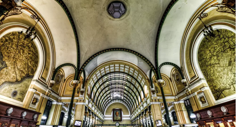 The Post Office with its spectacular Gothic architectural style The Post Office with its spectacular Gothic architectural style