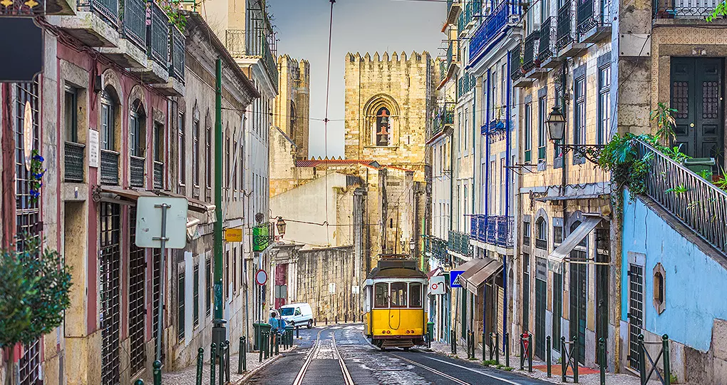 Travel in style while crossing the city in one of Lisbon's Yellow Trams Travel in style while crossing the city in one of Lisbon's Yellow Trams