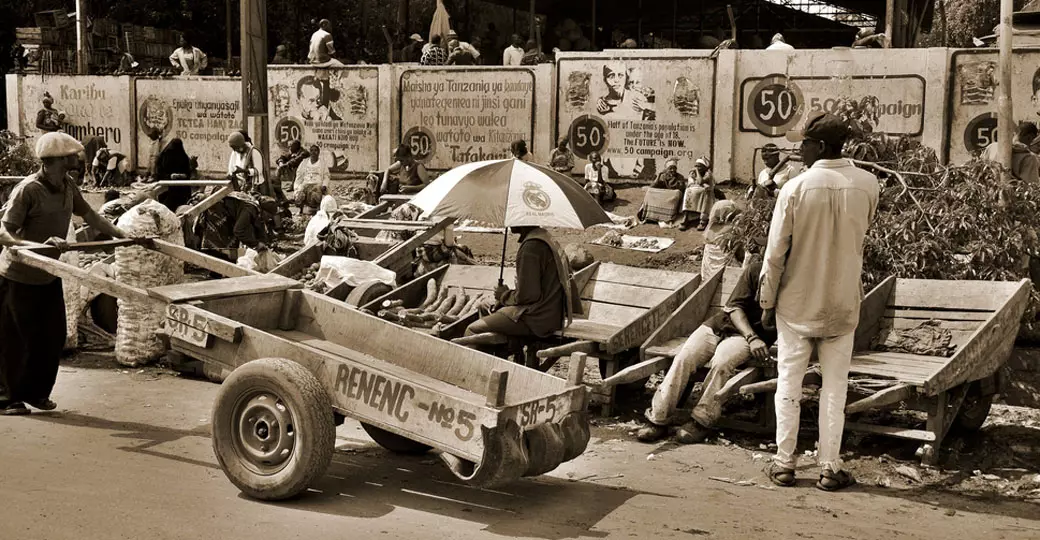 You will see many carts on the streets during your Arusha tours.