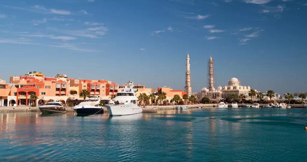 A pier in Hurghada A pier in Hurghada