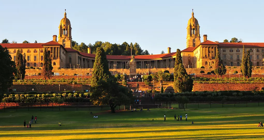 Pretoria at sunset