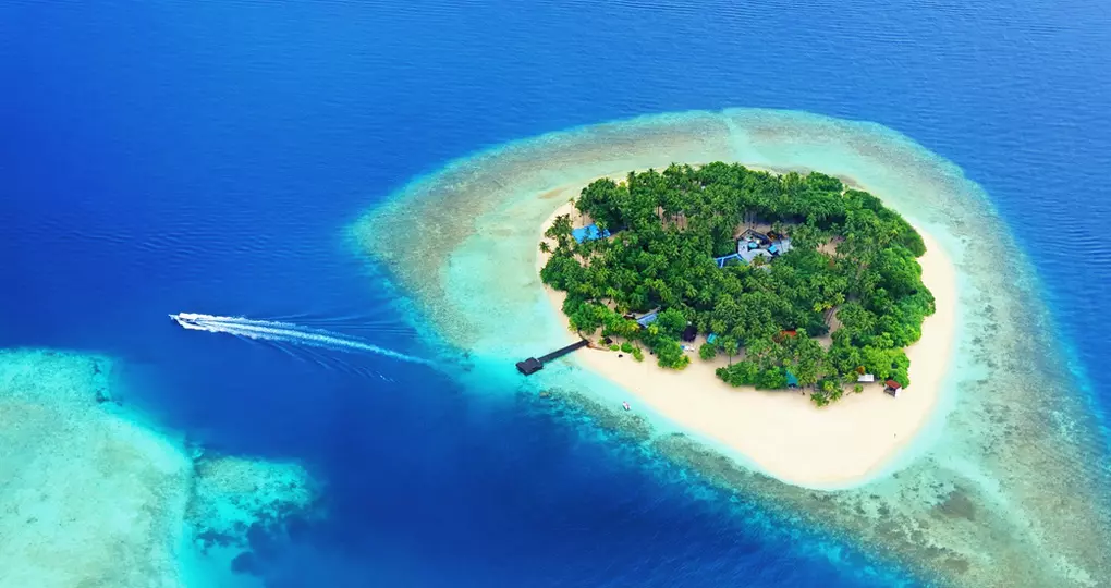 Many small tropical islands are a short flight from Male Many small tropical islands are a short flight from Male