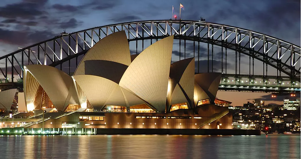 The Sydney Opera house with the harbour bridge at night are life long memories of any Australia vacation. The Sydney Opera house with the harbour bridge at night are life long memories of any Australia vacation.