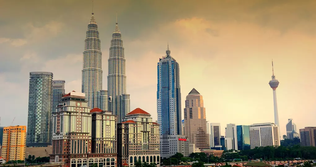 Kuala Lumpur city skyline