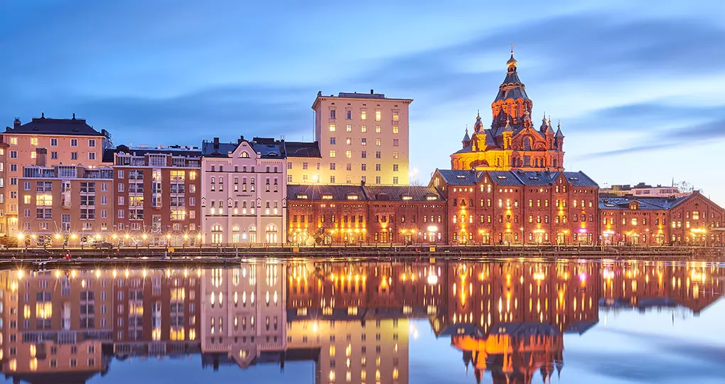 Completed in 1868, Uspenski Cathedral is the largest orthodox church in Western Europe Completed in 1868, Uspenski Cathedral is the largest orthodox church in Western Europe