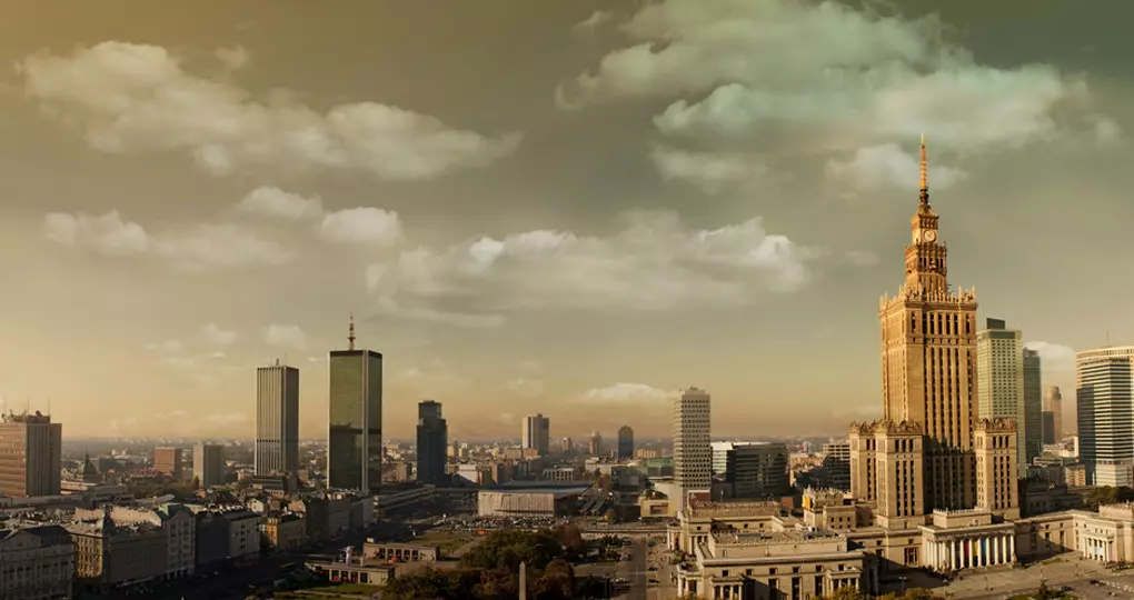 Warsaw panorama Warsaw panorama