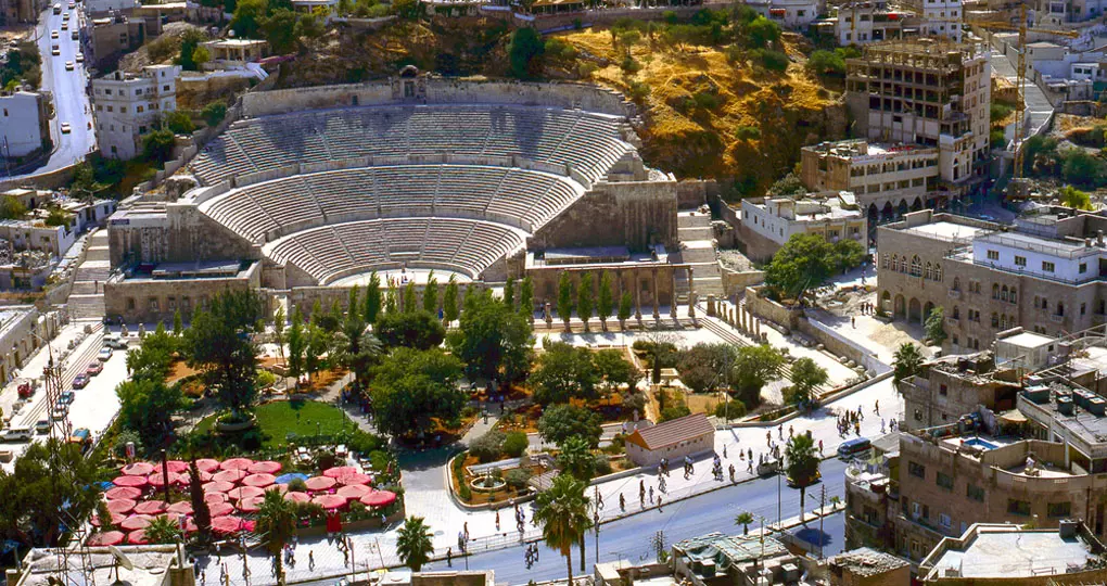 The Roman amphitheatre is a popular stop on all Amman tours. The Roman amphitheatre is a popular stop on all Amman tours.