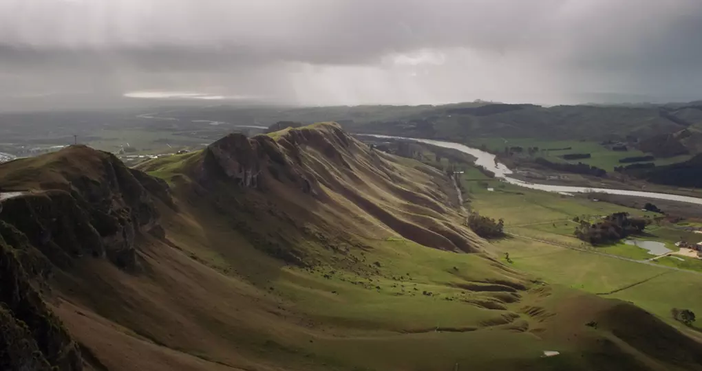 A rainy winters day in Hawkes Bay
