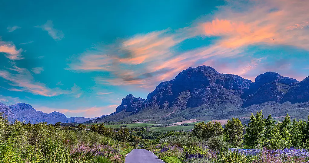 Franschhoek is known as South Africa's food and wine capital Franschhoek is known as South Africa's food and wine capital