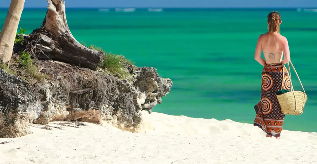 Enjoying the beach is always a great activity on all  Zanzibar tours.