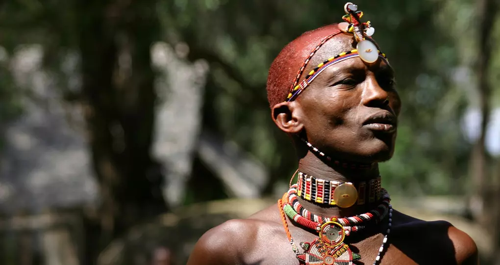 Samburu man Samburu man