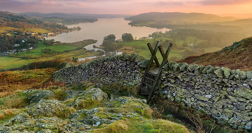 Sunset over Windermere Sunset over Windermere