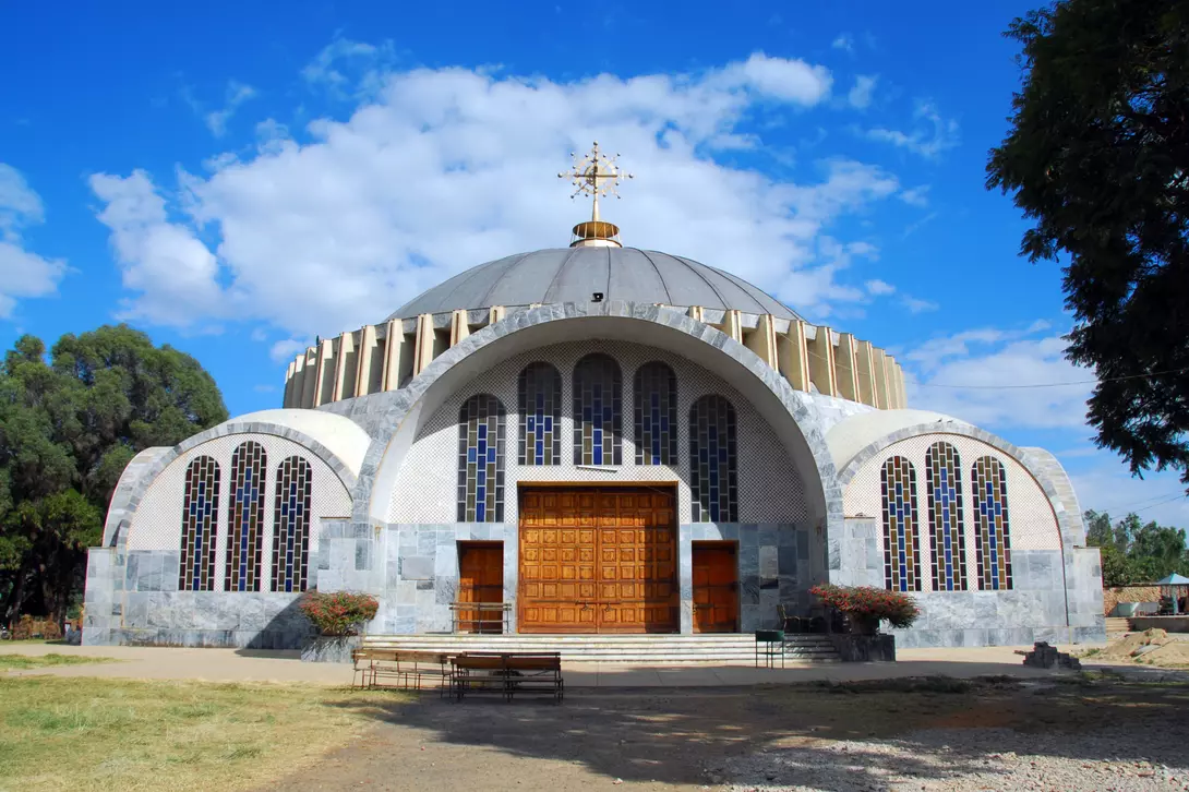 Church of St Mary of Zion in Axum Ethiopia