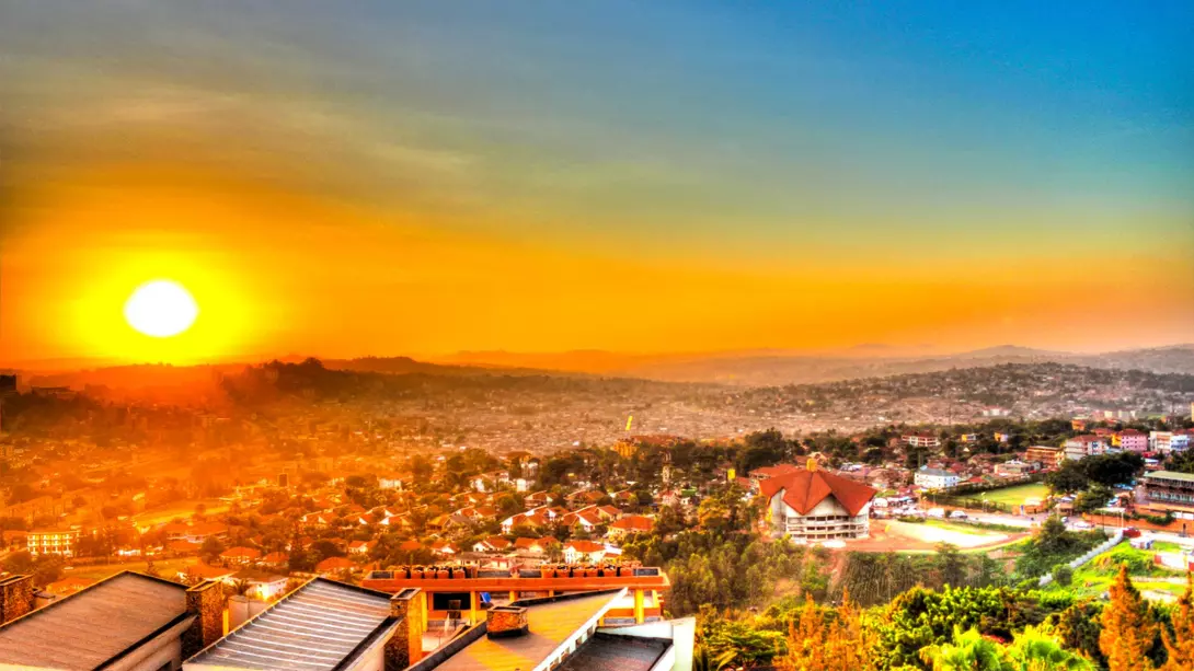 Sunset captured from Naguru