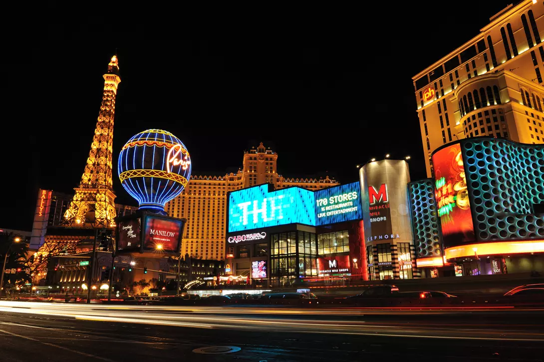 Night Traffic in Vegas