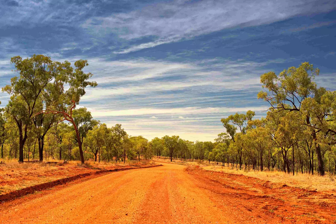 Road to Cobbold Gorge, Forsayth, Outback Queensland, Australia
