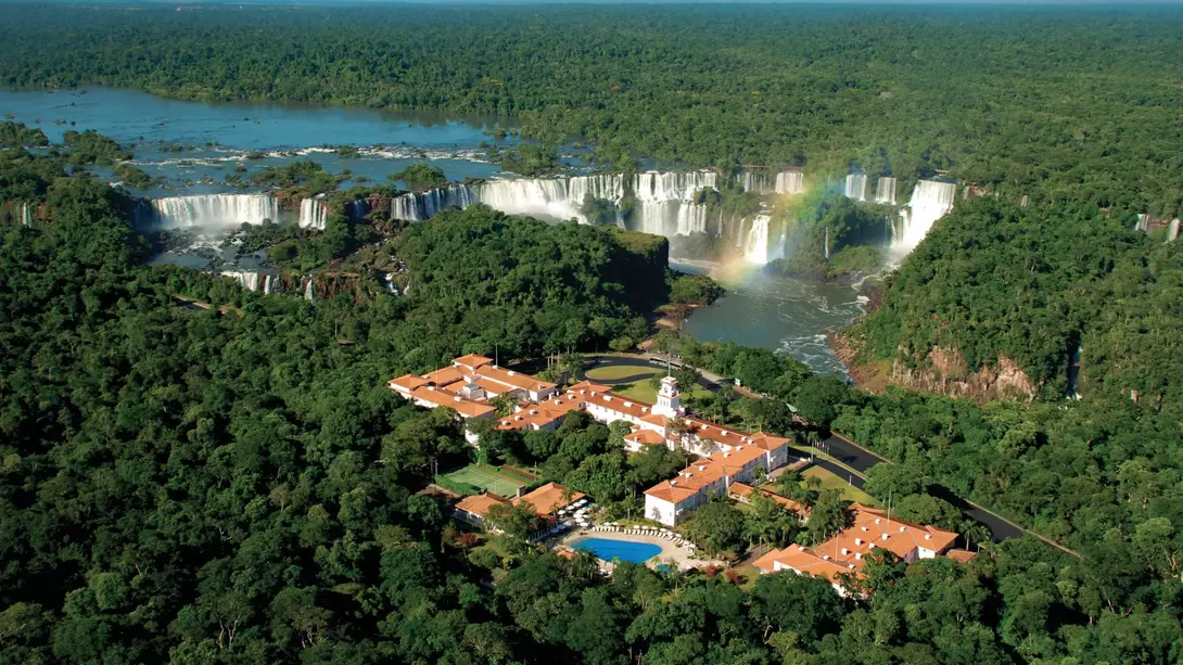 The luxurious Belmond Hotel das Cataratas