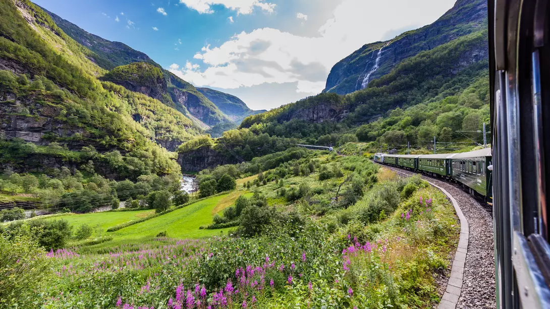 Flamsbana, Flam, Norway