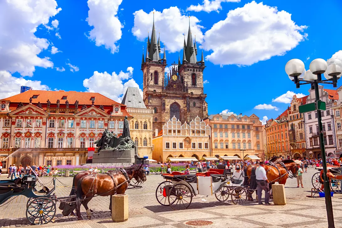 Old Town Square in Prague