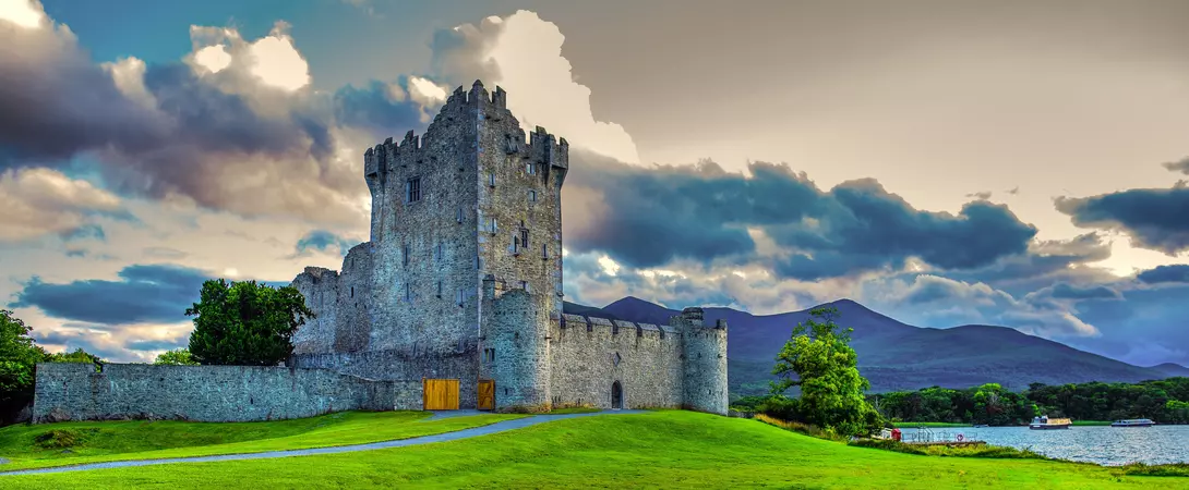 Ross Castle in the Killarney National Park