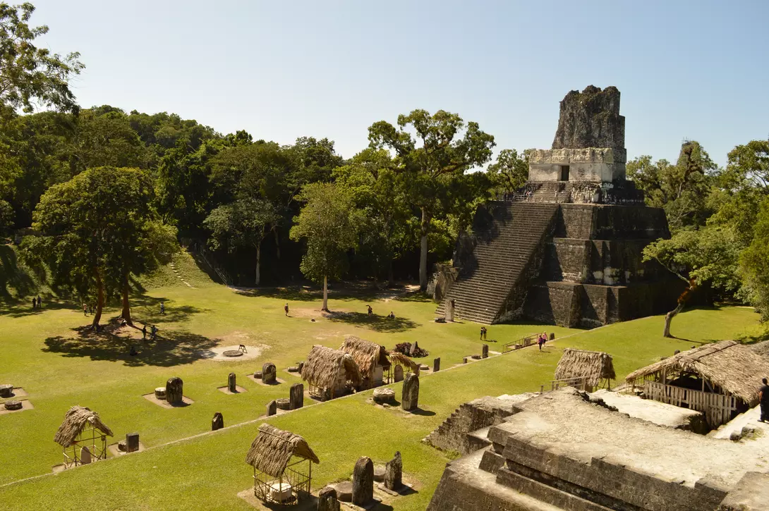 Tikal was once the capital of a powerful Mayan kingdom
