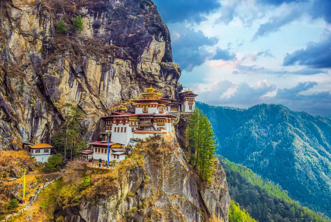 Paro Taktsang "The Tiger's Nest" monastery