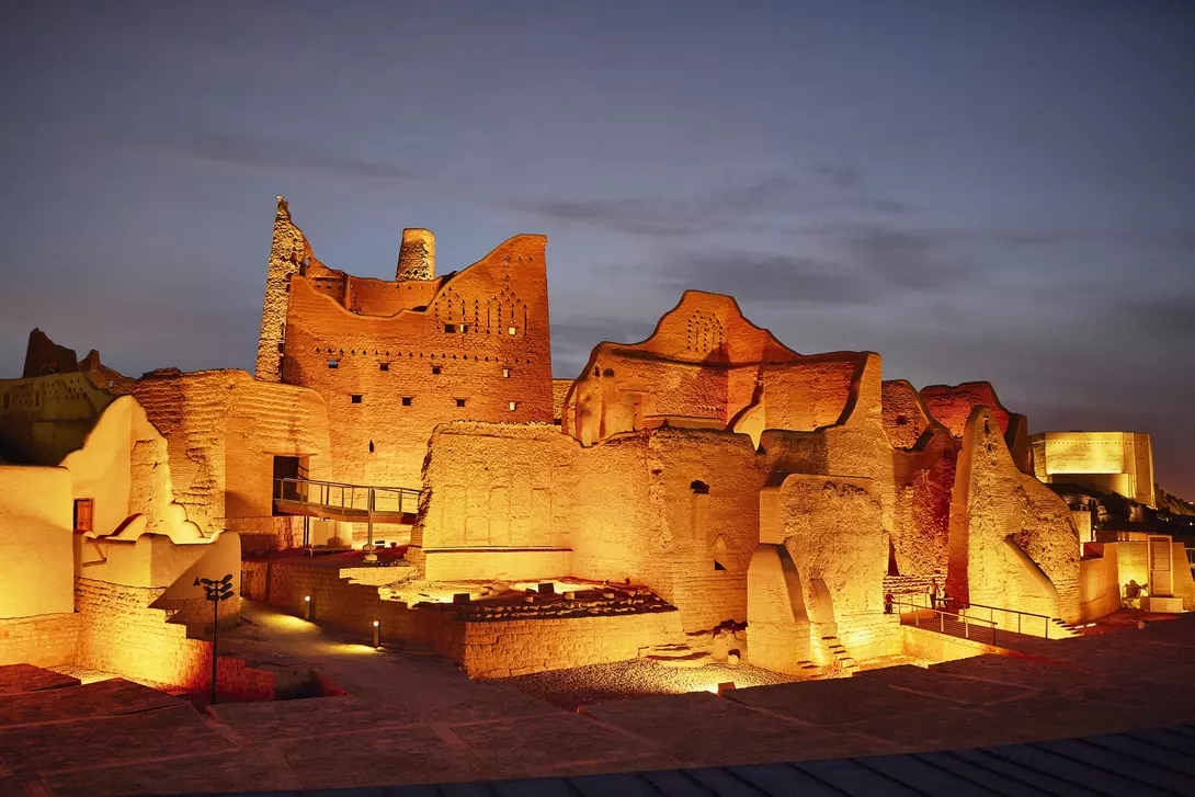 Salwa Palace is one of the largest palaces in Diriyah