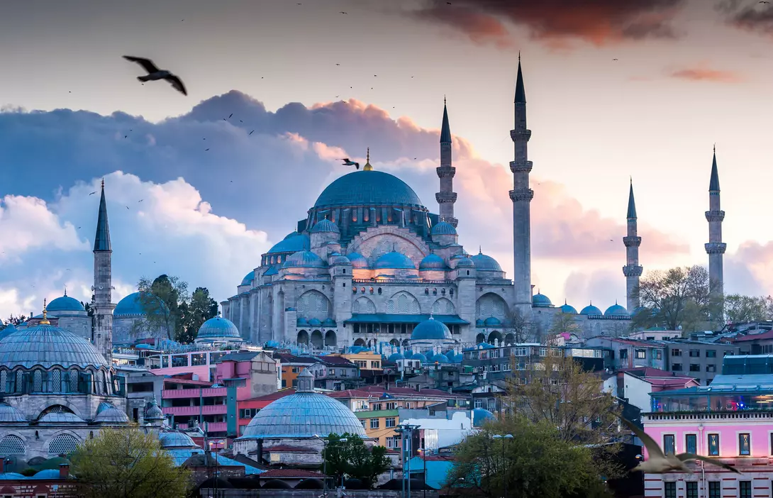 Istanbul the capital of Turkey, eastern tourist city