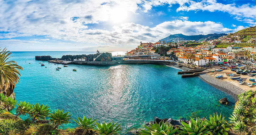 Step outside of the major cities and enter the calming seaside village of Camara de Lobos Step outside of the major cities and enter the calming seaside village of Camara de Lobos