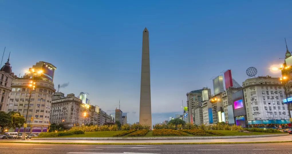 The obelisco located at 9 de Julio Avenue is always a popular photo opportunity while on your Argentina vacation. The obelisco located at 9 de Julio Avenue is always a popular photo opportunity while on your Argentina vacation.