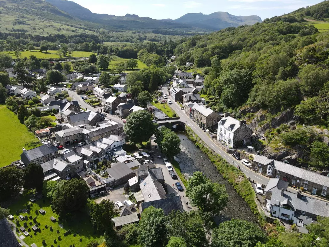 Beddgelert, Snowdonia, North Wales, United Kingdom Beddgelert, Snowdonia, North Wales, United Kingdom
