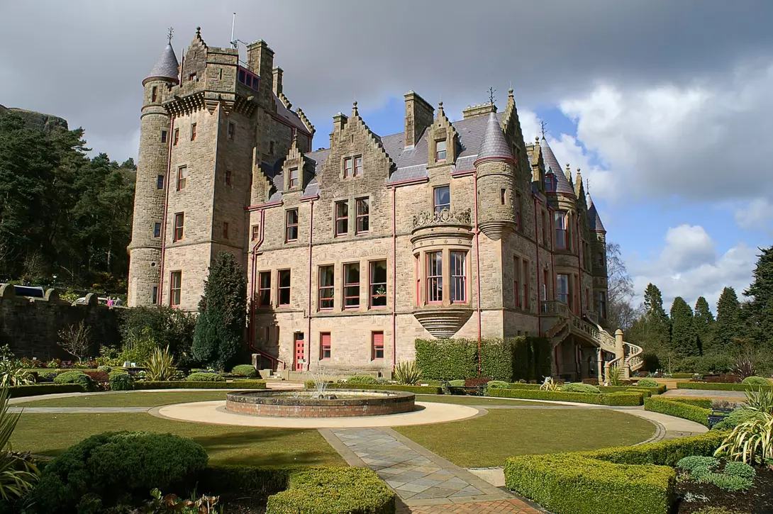 Belfast Castle and gardens, Belfast, Ireland
