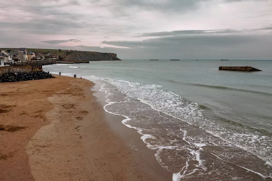 Gold Beach D-Day landing site