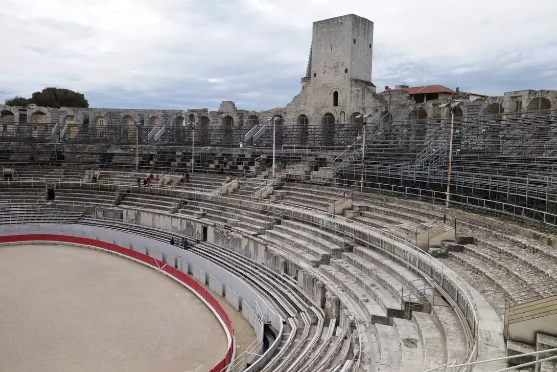 Arena and Roman Amphitheatre, Arles, Provence, France Arena and Roman Amphitheatre, Arles, Provence, France