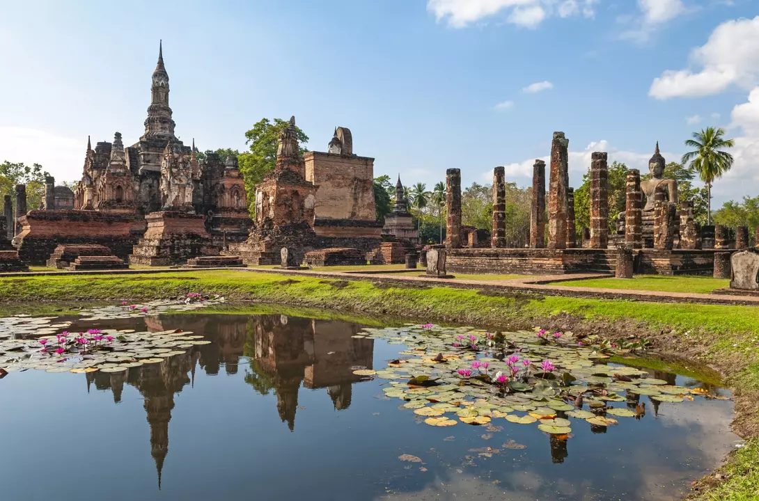 Wat Mahathat Temple, Sukhothai Park