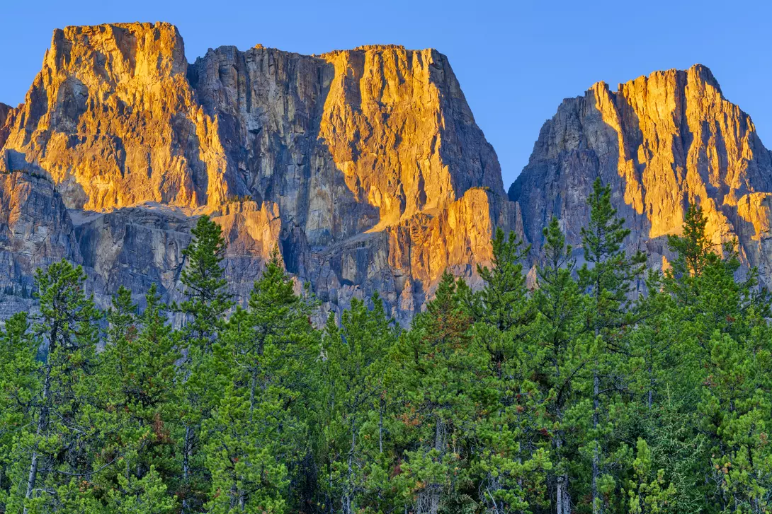 Rocky Mountain views in Banff National Park