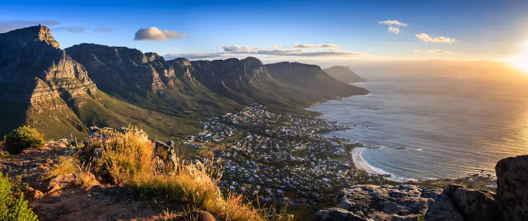 Cape Town Sunset Panorama