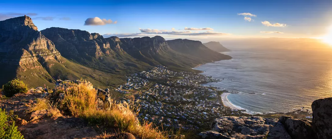 Cape Town Sunset Panorama
