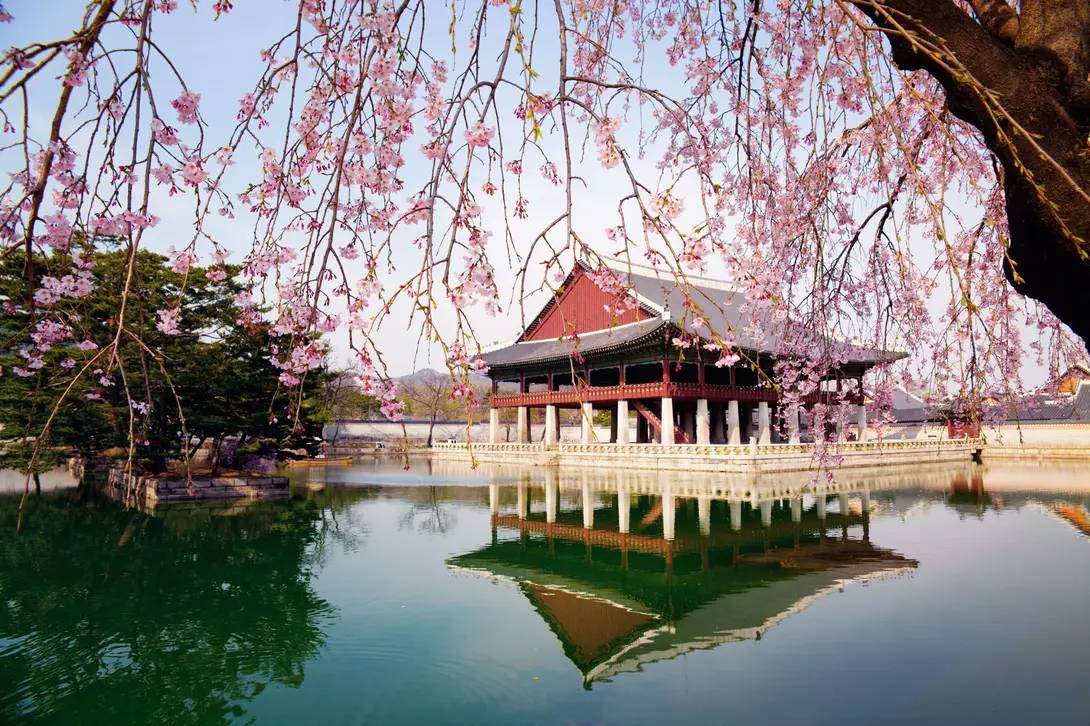 Gyeonghoeru Pavilion in Gyeongbokgung Palace